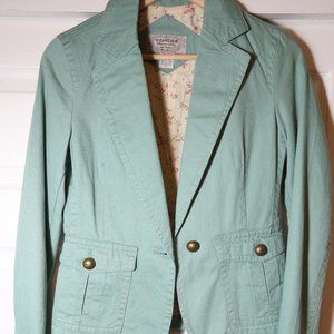 Teel/Mint Green Jacket